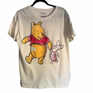 Disney Winnie the Pooh & Piglet Sketch Graphic T-Shirt